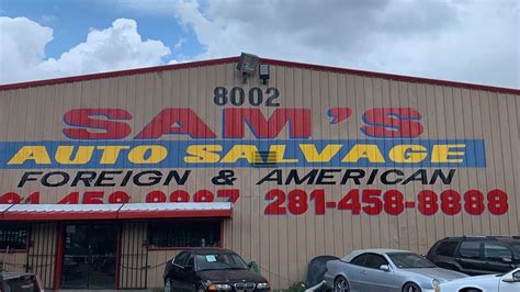 Sam's auto salvage - Battery or any parts for your car. Come see us at Sam's auto parts in Fridley where we beat all prices in town.... Give us a call 763-784-5630 m-f 8am 5pm sat 9am to 3pm. Sam’s Auto Parts. Automotive Parts Store. Send message. All reactions: 1. …